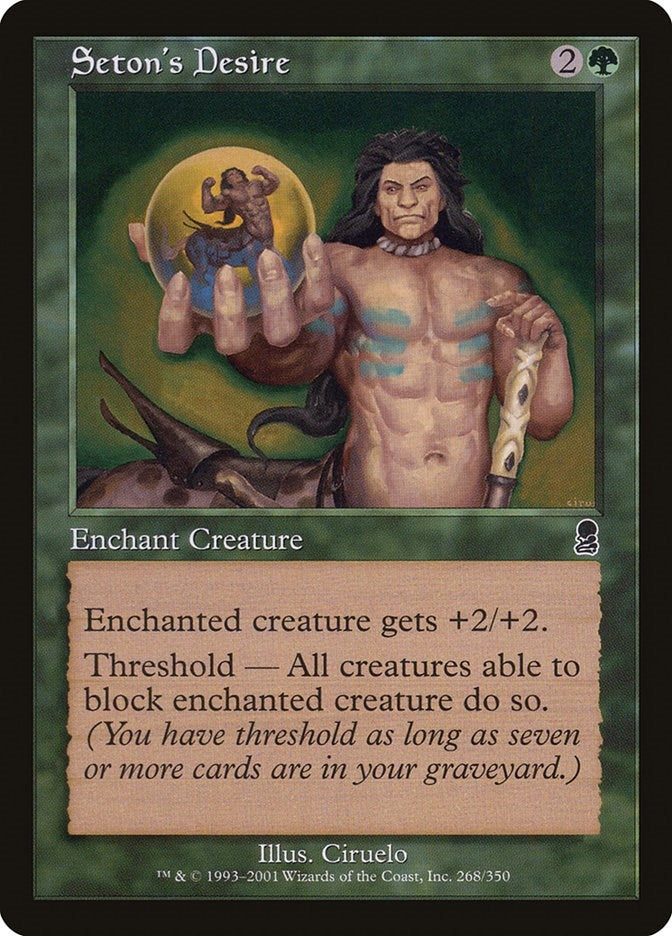 Image for Seton's Desire (Odyssey) (268) - Magic: The Gathering