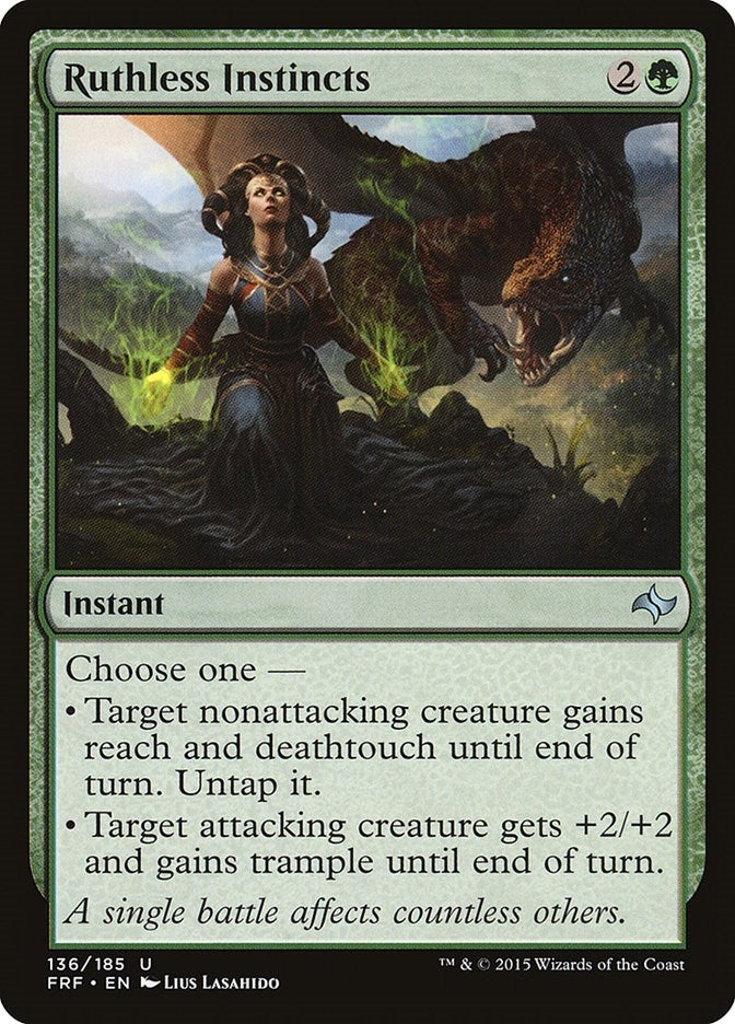 Image for Ruthless Instincts (Fate Reforged) (136) - Magic: The Gathering