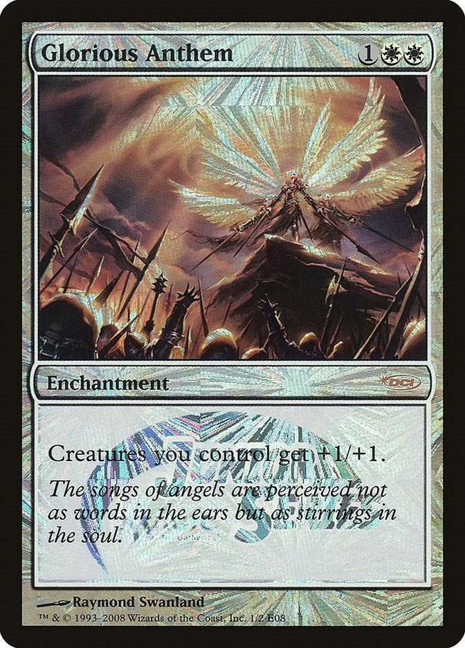 Image for Glorious Anthem (Junior Series Europe) (Junior Series Promos) (1) - Magic: The Gathering