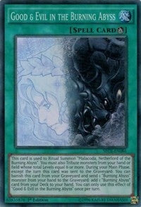 Image for Good & Evil in the Burning Abyss (Secrets of Eternity) (SECE-EN086) - YuGiOh
