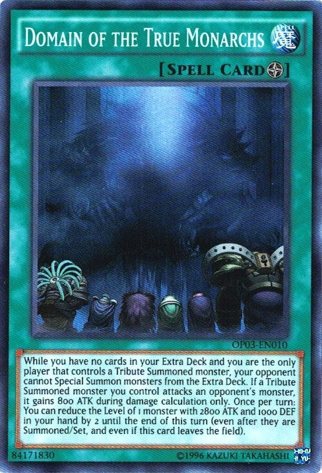 Image for Domain of the True Monarchs (OTS Tournament Pack 3) (OP03-EN010) - YuGiOh