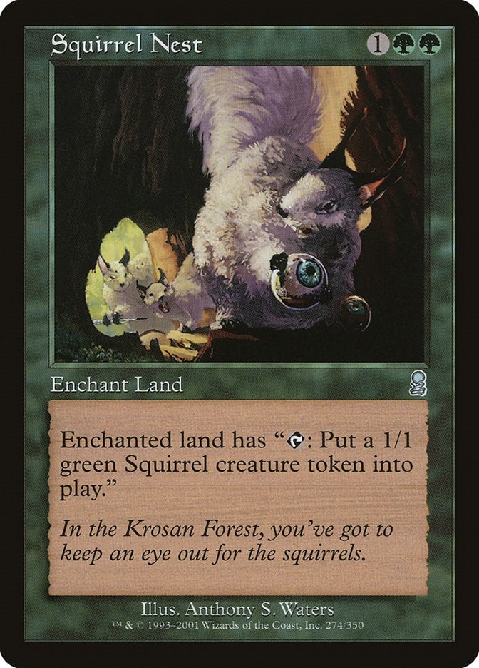 Image for Squirrel Nest (Odyssey) (274) - Magic: The Gathering