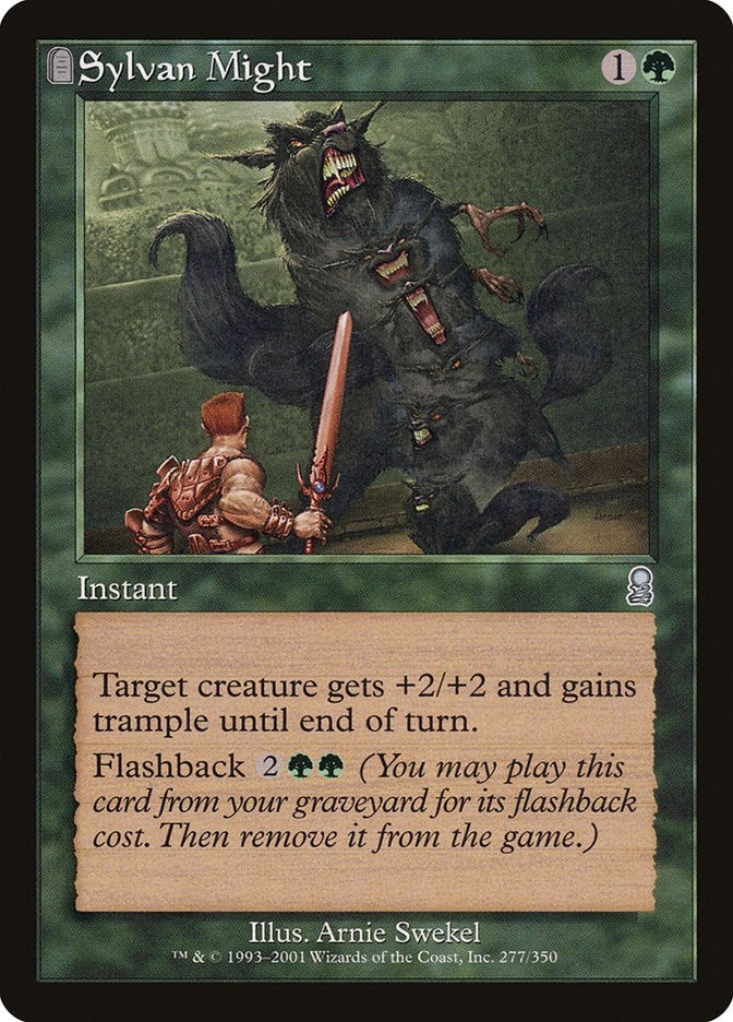 Image for Sylvan Might (Odyssey) (277) - Magic: The Gathering