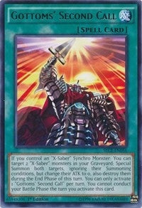 Image for Gottoms' Second Call (Secrets of Eternity) (SECE-EN056) - YuGiOh