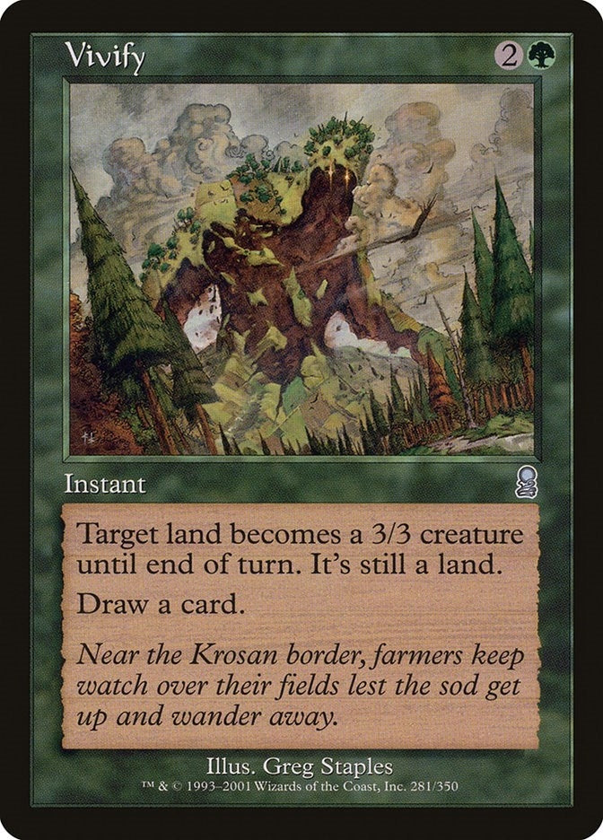 Image for Vivify (Odyssey) (281) - Magic: The Gathering