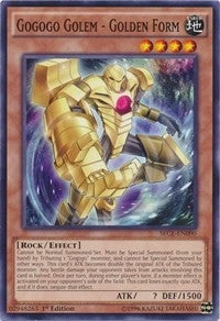 Image for Gogogo Golem - Golden Form (Secrets of Eternity) (SECE-EN090) - YuGiOh
