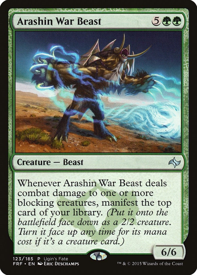 Image for Arashin War Beast (Ugin's Fate Promos) (123) - Magic: The Gathering