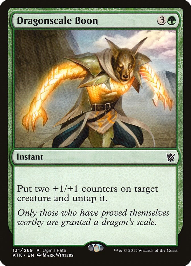 Image for Dragonscale Boon (Ugin's Fate Promos) (131) - Magic: The Gathering