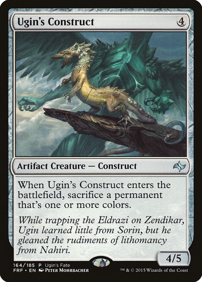 Image for Ugin's Construct (Ugin's Fate Promos) (164) - Magic: The Gathering