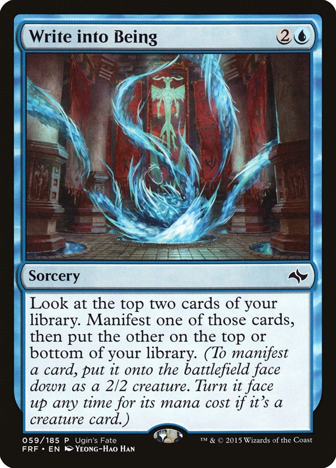 Image for Write into Being (Ugin's Fate Promos) (59) - Magic: The Gathering