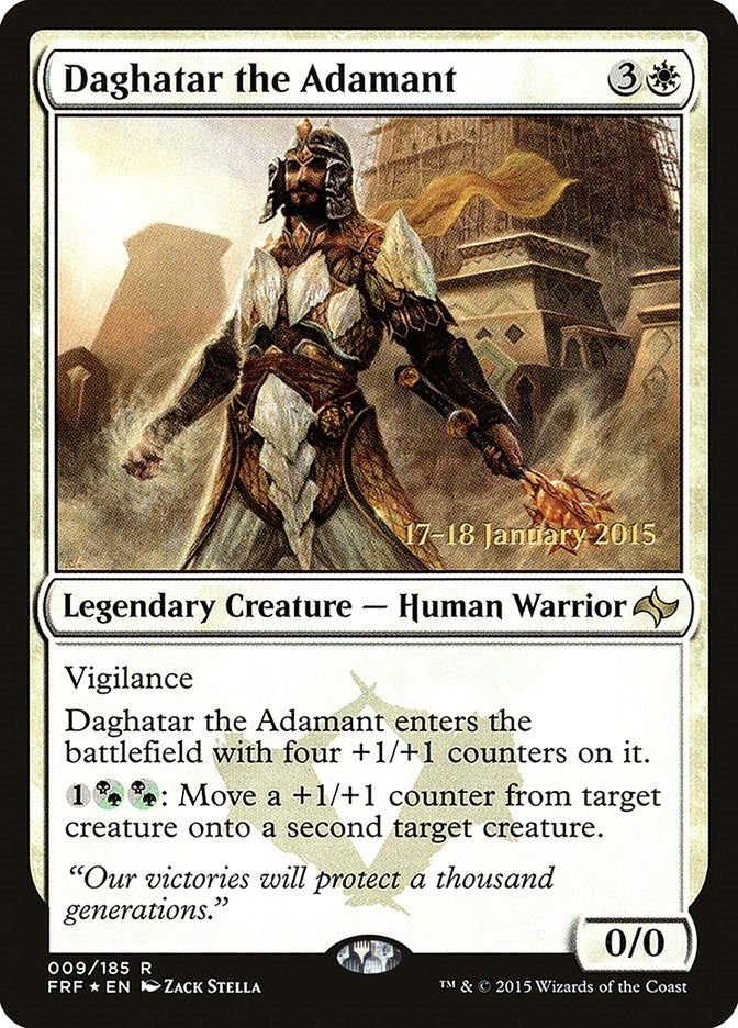 Image for Daghatar the Adamant (Prerelease Cards) (9) - Magic: The Gathering