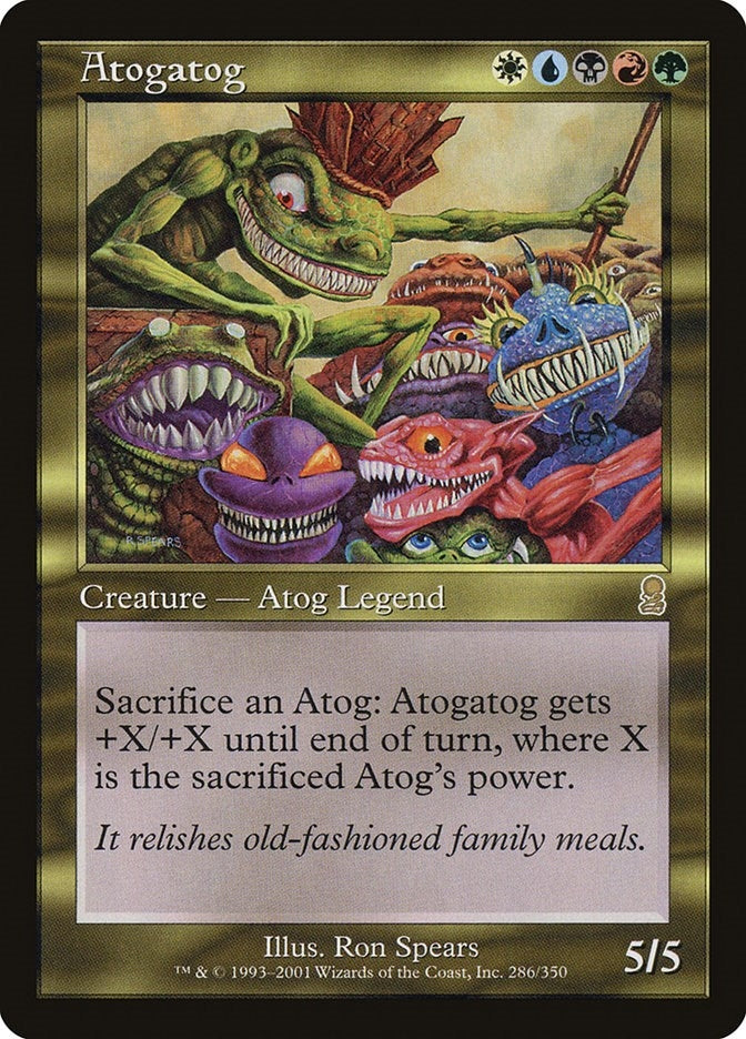 Image for Atogatog (Odyssey) (286) - Magic: The Gathering