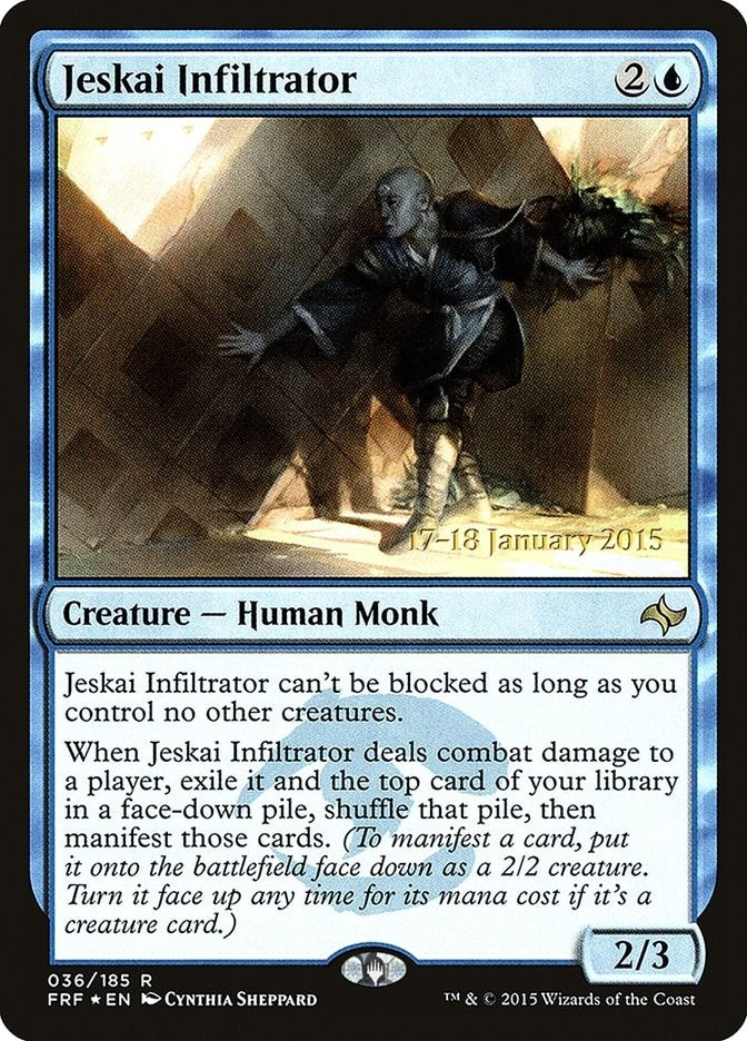 Image for Jeskai Infiltrator (Prerelease Cards) (36) - Magic: The Gathering