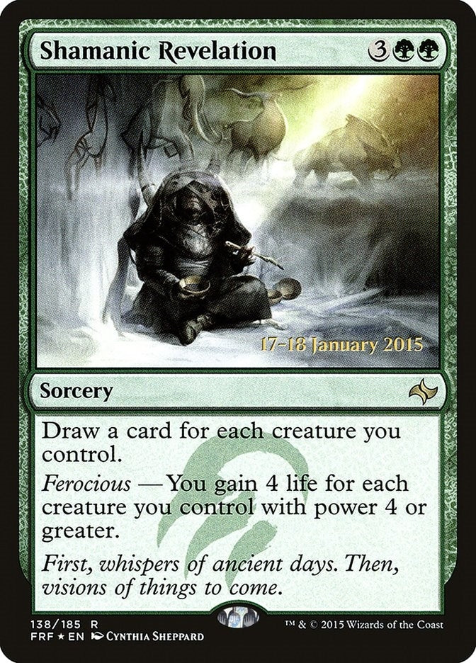 Image for Shamanic Revelation (Prerelease Cards) (138) - Magic: The Gathering