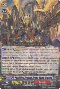 Image for Perdition Dragon, Break Down Dragon (BT17: Blazing Perdition ver.E) (BT17/027EN) - Cardfight Vanguard