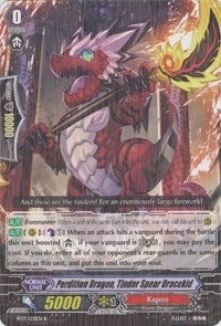 Image for Perdition Dragon, Tinder Spear Dracokid (BT17: Blazing Perdition ver.E) (BT17/031EN) - Cardfight Vanguard