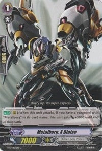Image for Metalborg, X Blaise (BT17: Blazing Perdition ver.E) (BT17/107EN) - Cardfight Vanguard