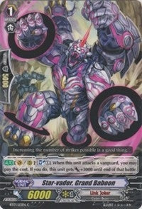Image for Star-vader, Grand Baboon (BT17: Blazing Perdition ver.E) (BT17/123EN) - Cardfight Vanguard