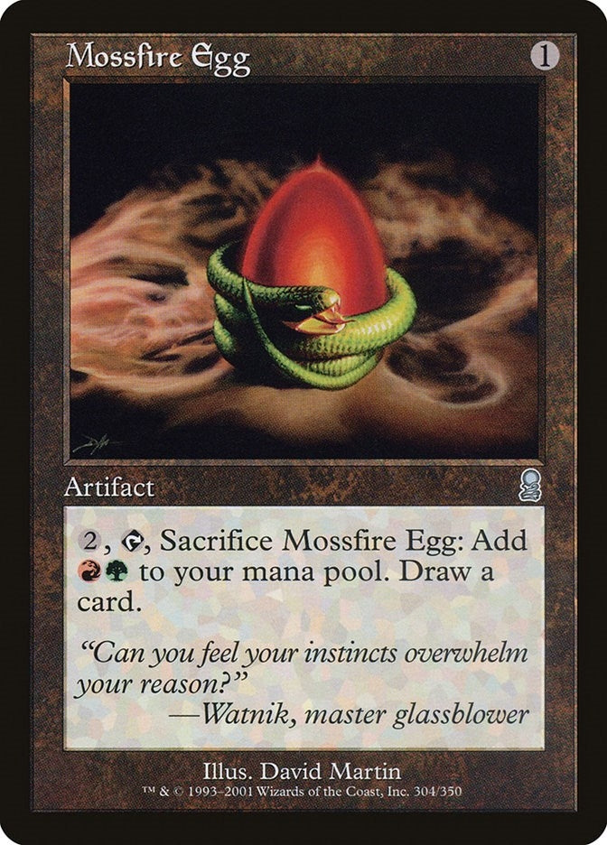 Image for Mossfire Egg (Odyssey) (304) - Magic: The Gathering