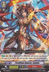 Image for Perdition Dancer, Eulalia (BT17: Blazing Perdition ver.E) (BT17/058EN) - Cardfight Vanguard