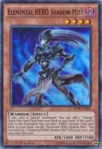 Image for Elemental HERO Shadow Mist (Structure Deck: HERO Strike) (SDHS-EN001) - YuGiOh