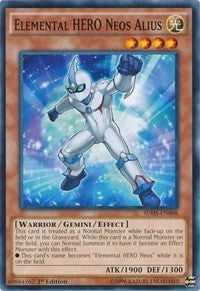 Image for Elemental HERO Neos Alius (Structure Deck: HERO Strike) (SDHS-EN008) - YuGiOh