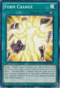 Image for Form Change (Structure Deck: HERO Strike) (SDHS-EN020) - YuGiOh