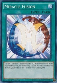 Image for Miracle Fusion (Structure Deck: HERO Strike) (SDHS-EN024) - YuGiOh
