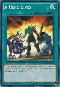 Image for A Hero Lives (Structure Deck: HERO Strike) (SDHS-EN026) - YuGiOh