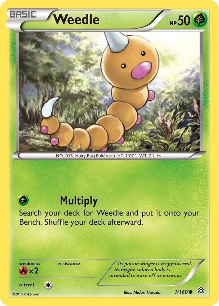 Image for Weedle (XY - Primal Clash) (1/160) - Pokemon