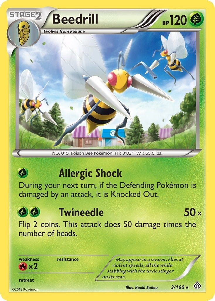 Image for Beedrill (XY - Primal Clash) (3/160) - Pokemon