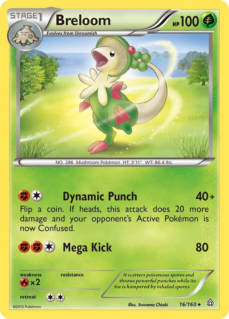 Image for Breloom (XY - Primal Clash) (16/160) - Pokemon
