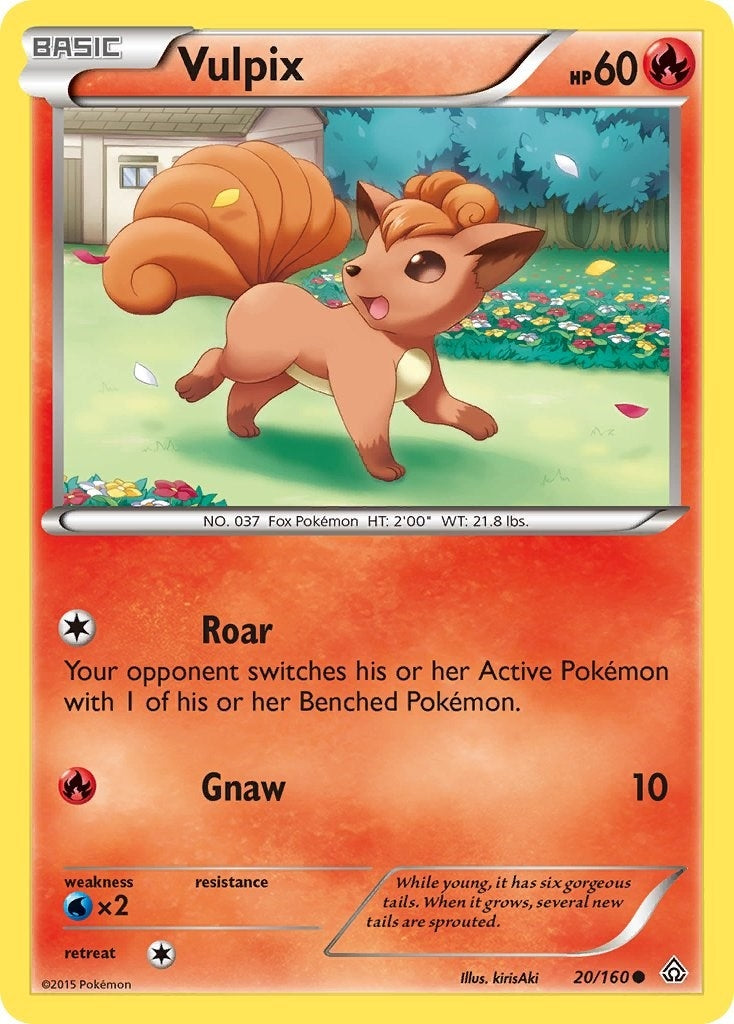 Image for Vulpix (XY - Primal Clash) (20/160) - Pokemon
