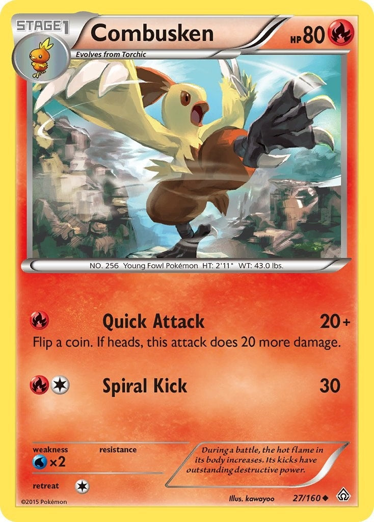 Image for Combusken (XY - Primal Clash) (27/160) - Pokemon