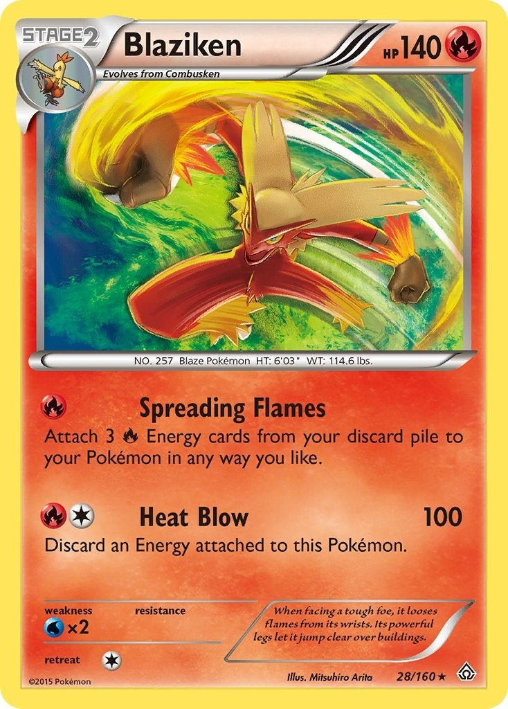 Image for Blaziken (XY - Primal Clash) (28/160) - Pokemon