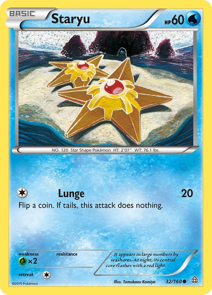 Image for Staryu (XY - Primal Clash) (32/160) - Pokemon