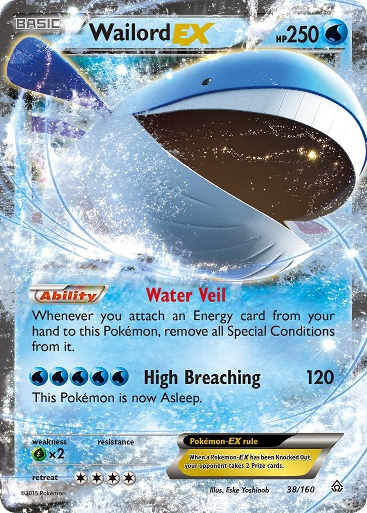 Image for Wailord EX (XY - Primal Clash) (38/160) - Pokemon
