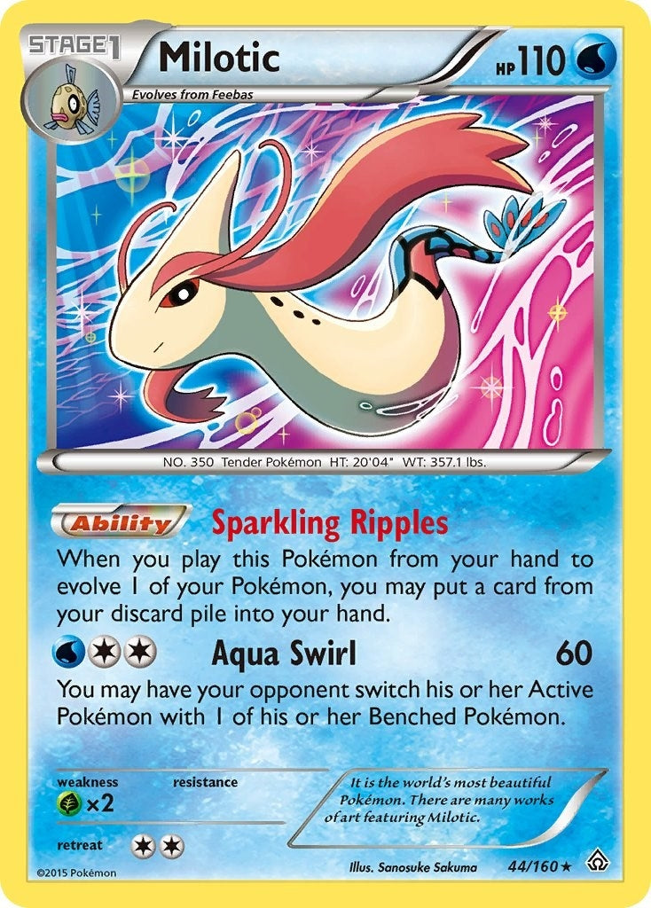 Image for Milotic (XY - Primal Clash) (44/160) - Pokemon