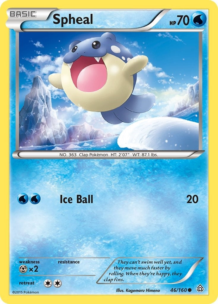 Image for Spheal (46) (XY - Primal Clash) (46/160) - Pokemon