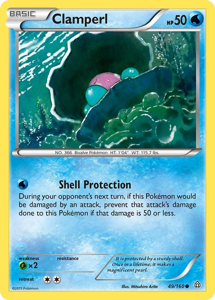 Image for Clamperl (XY - Primal Clash) (49/160) - Pokemon