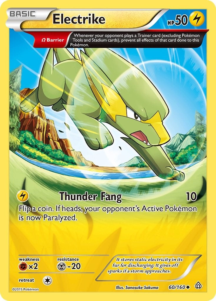 Image for Electrike (Omega) (XY - Primal Clash) (60/160) - Pokemon