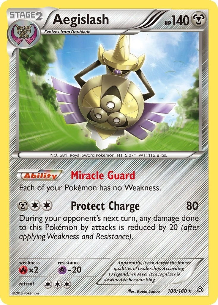 Image for Aegislash (XY - Primal Clash) (100/160) - Pokemon