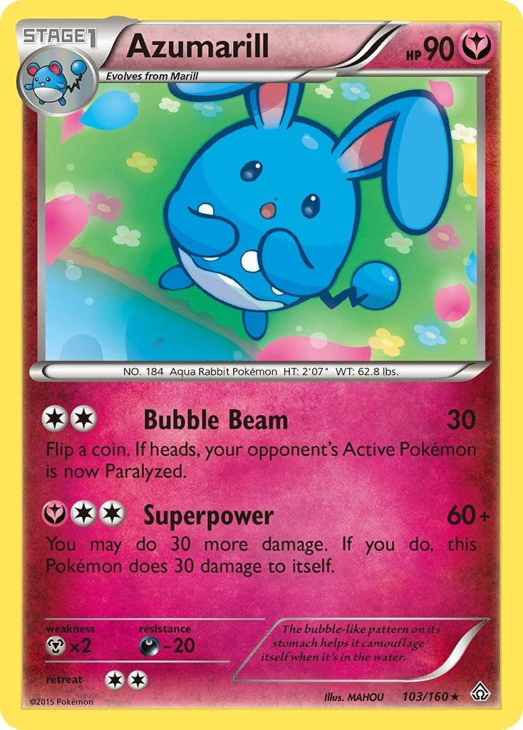 Image for Azumarill (XY - Primal Clash) (103/160) - Pokemon