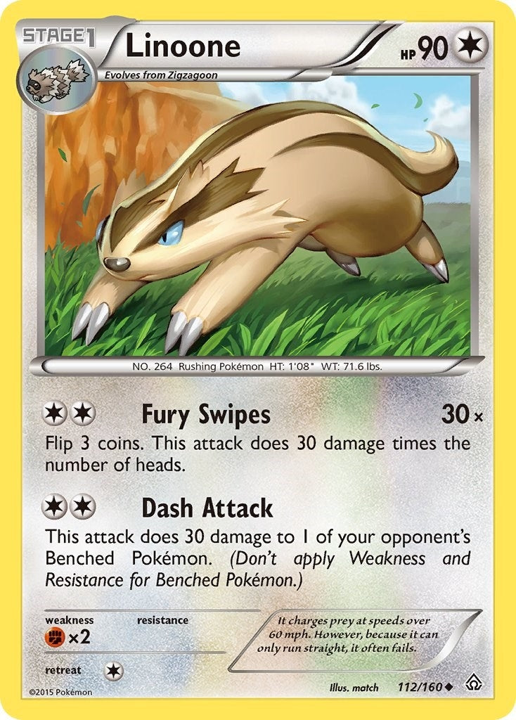 Image for Linoone (XY - Primal Clash) (112/160) - Pokemon