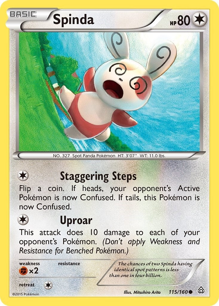 Image for Spinda (XY - Primal Clash) (115/160) - Pokemon