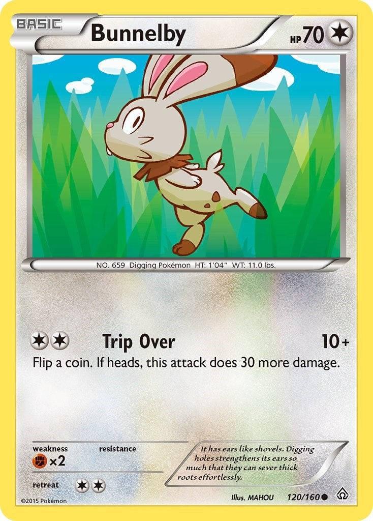 Image for Bunnelby (XY - Primal Clash) (120/160) - Pokemon