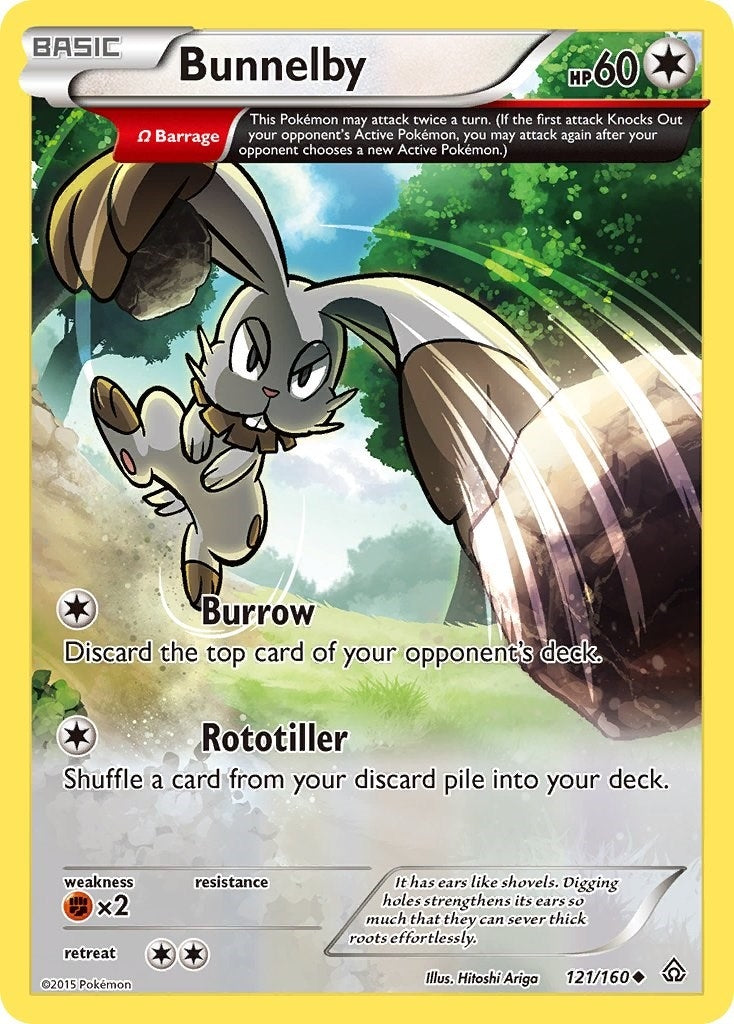 Image for Bunnelby (Omega) (XY - Primal Clash) (121/160) - Pokemon