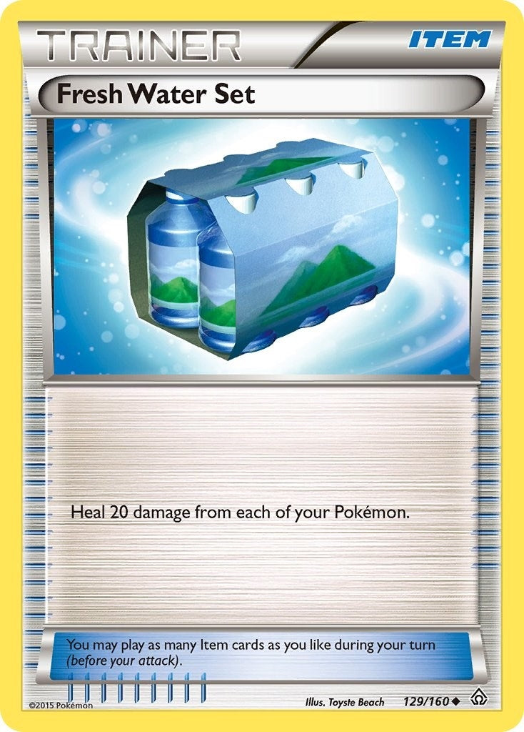 Image for Fresh Water Set (XY - Primal Clash) (129/160) - Pokemon
