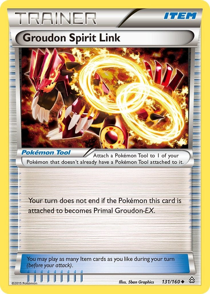 Image for Groudon Spirit Link (XY - Primal Clash) (131/160) - Pokemon