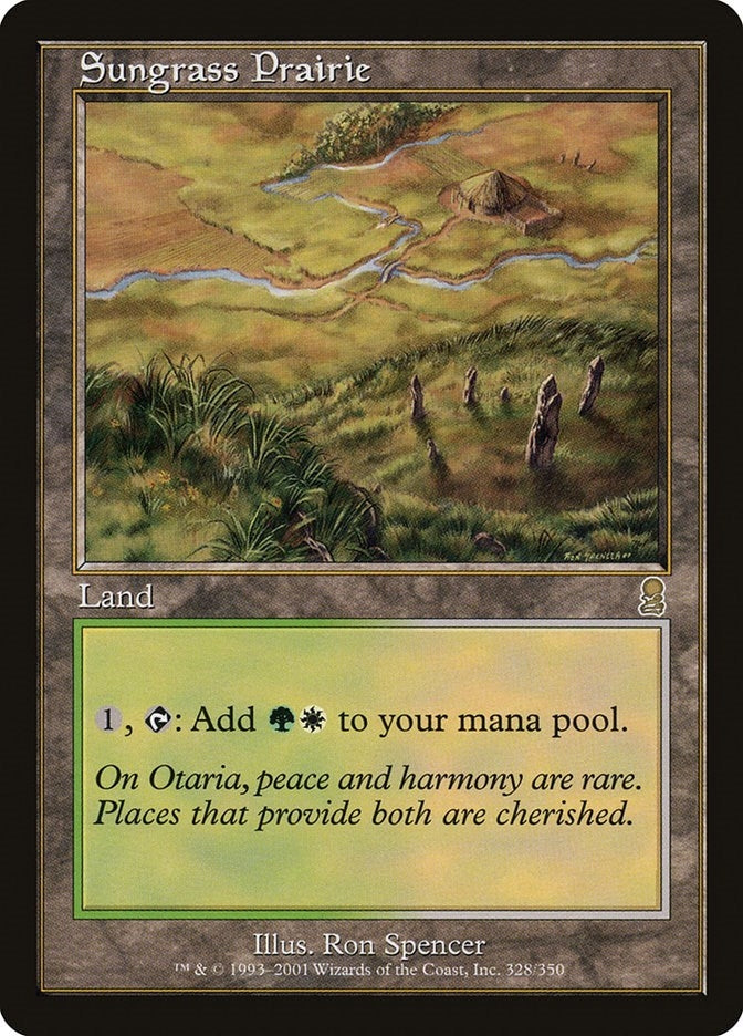 Image for Sungrass Prairie (Odyssey) (328) - Magic: The Gathering